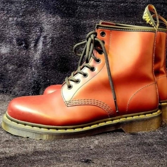 Cherry Red Doc Martens W8 1460 - Picture 1 of 1